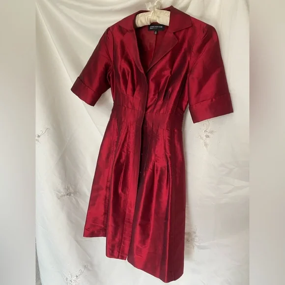 Jones New York, 2P, red dress. - Picture 3 of 8